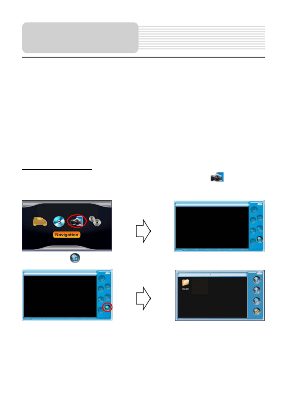Photo viewer, Playing jpeg files | Nextar 4.3 Q4 User Manual | Page 18 / 23
