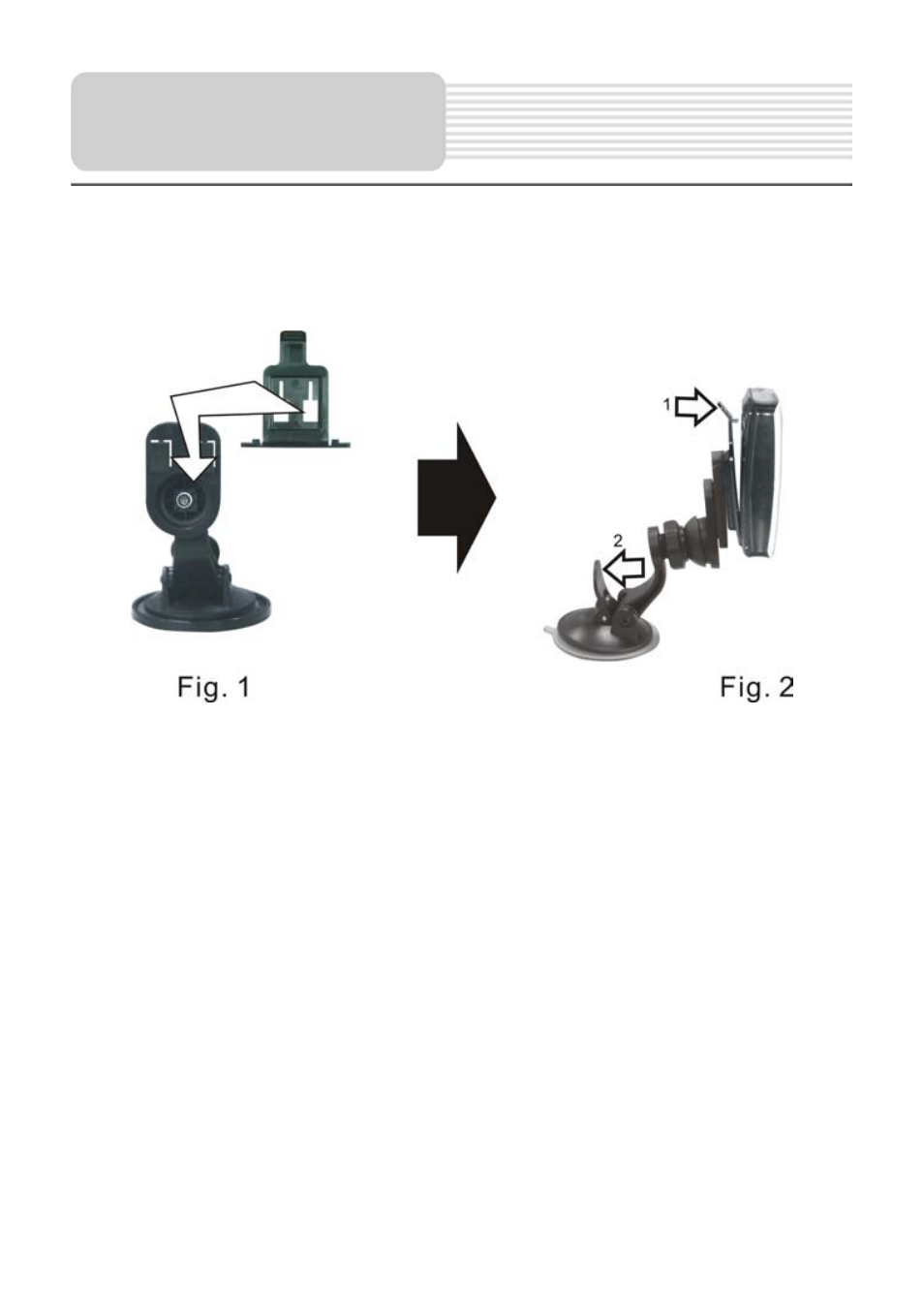 Use of the mount accessories | Nextar 4.3 Q4 User Manual | Page 20 / 23