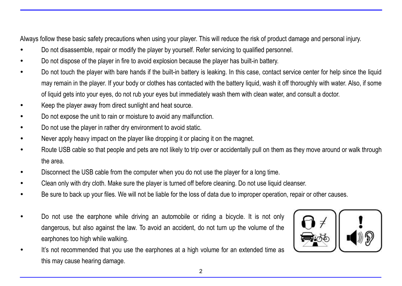 Important safety precautions | Nextar MA715A User Manual | Page 6 / 44