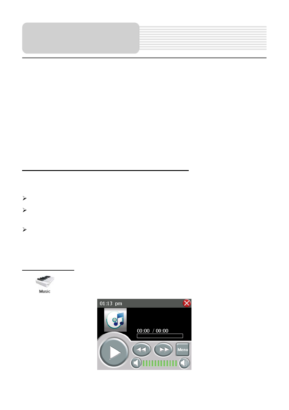 Playing music | Nextar X30908EH02 User Manual | Page 17 / 26
