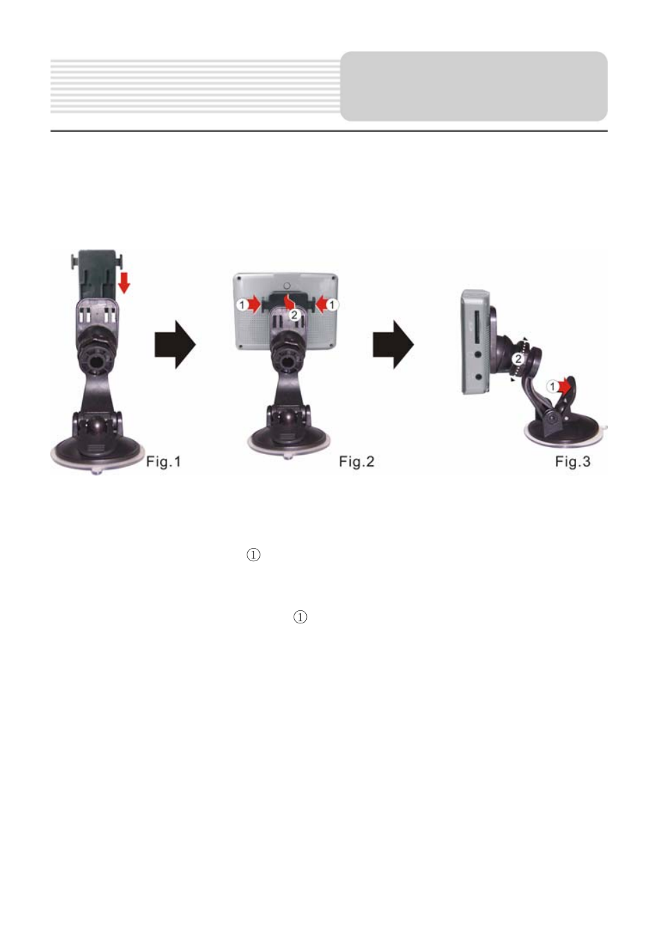 Use of the mount accessories | Nextar X30908EH02 User Manual | Page 22 / 26