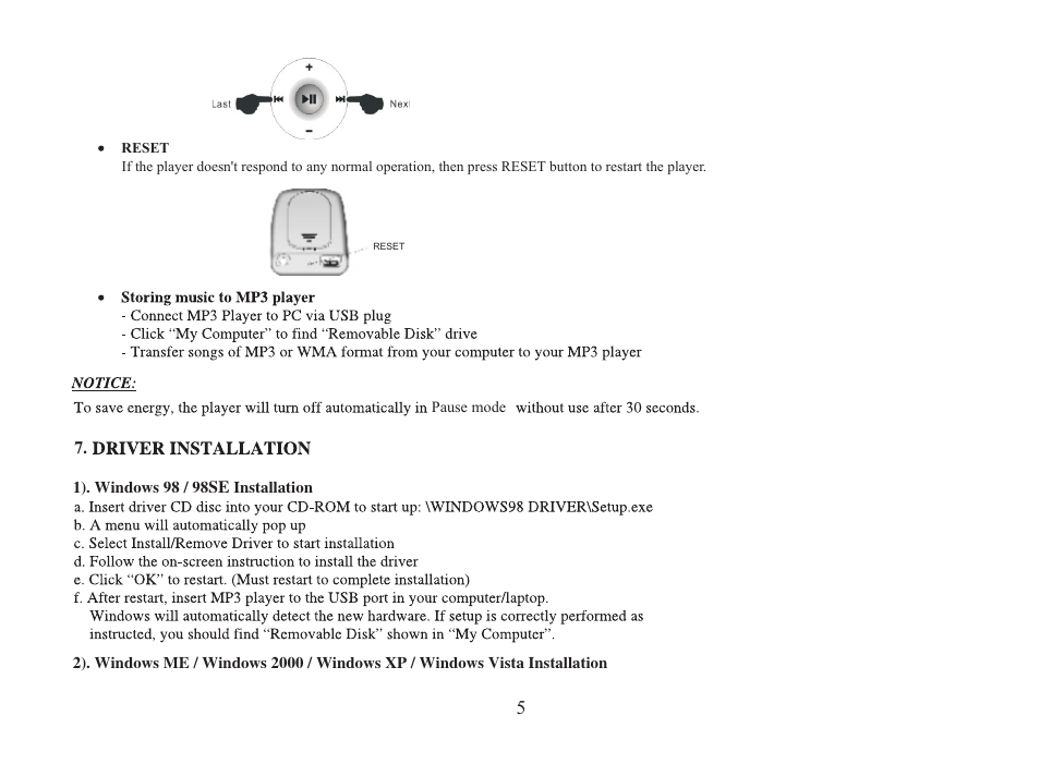 Nextar MA166 User Manual | Page 6 / 10