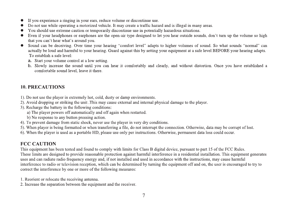 Nextar MA166 User Manual | Page 8 / 10