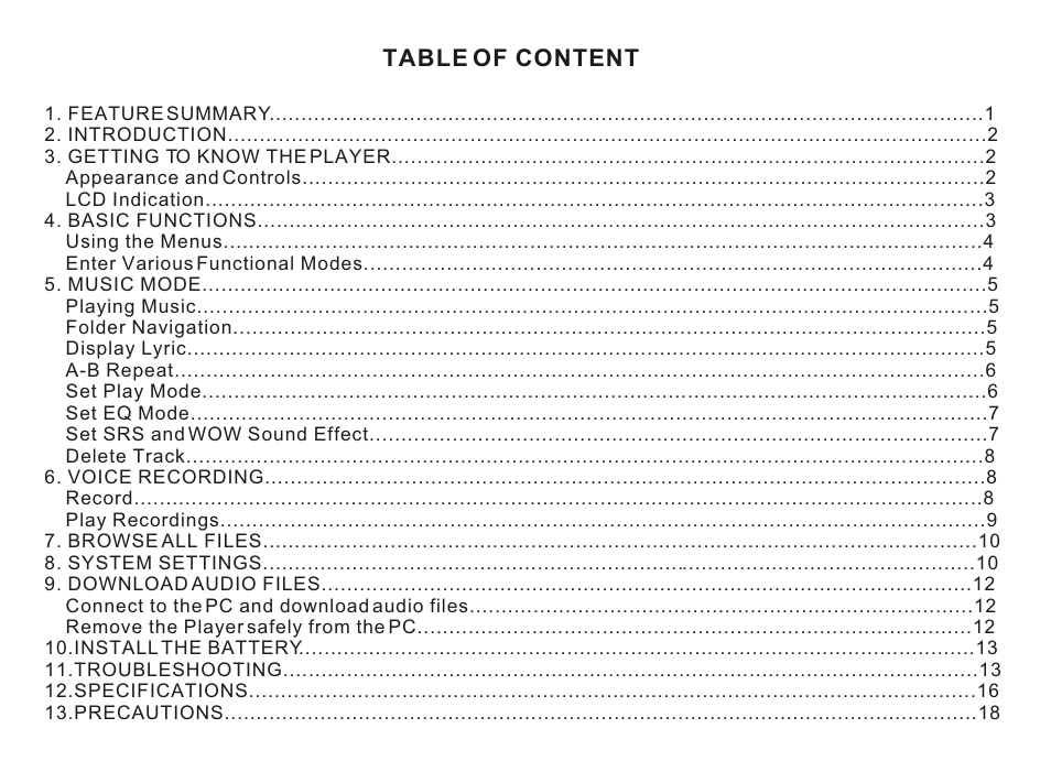 Т³гж 2 | Nextar MA933A User Manual | Page 2 / 23