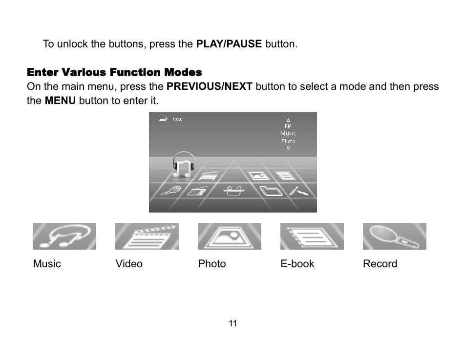 Nextar MA809 User Manual | Page 12 / 53
