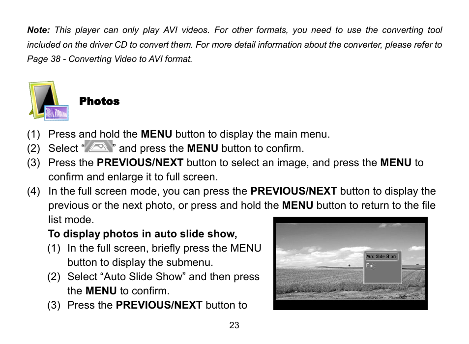 Nextar MA809 User Manual | Page 24 / 53