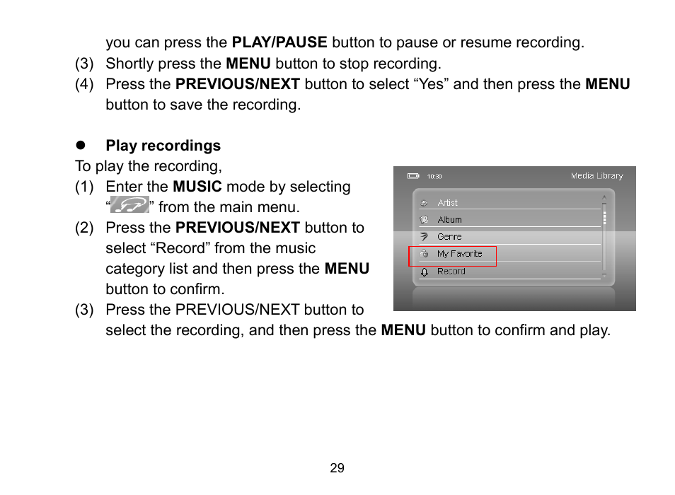 Nextar MA809 User Manual | Page 30 / 53