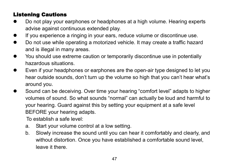 Nextar MA809 User Manual | Page 48 / 53