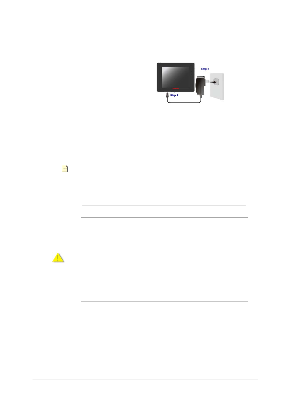 Connecting to ac power and charging the battery, Onnecting to, Ac p | Ower and, Harging the, Attery | Nextar SNAP3 User Manual | Page 14 / 41