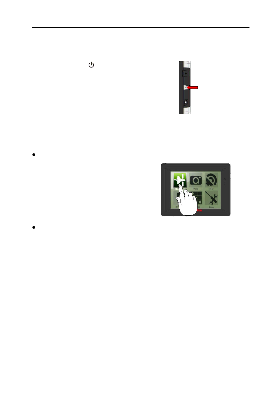 Chapter 2 basic operation, Power on and off, Operating the device | Chapter 2, Basic operation, Ower, Perating the, Evice | Nextar SNAP3 User Manual | Page 19 / 41