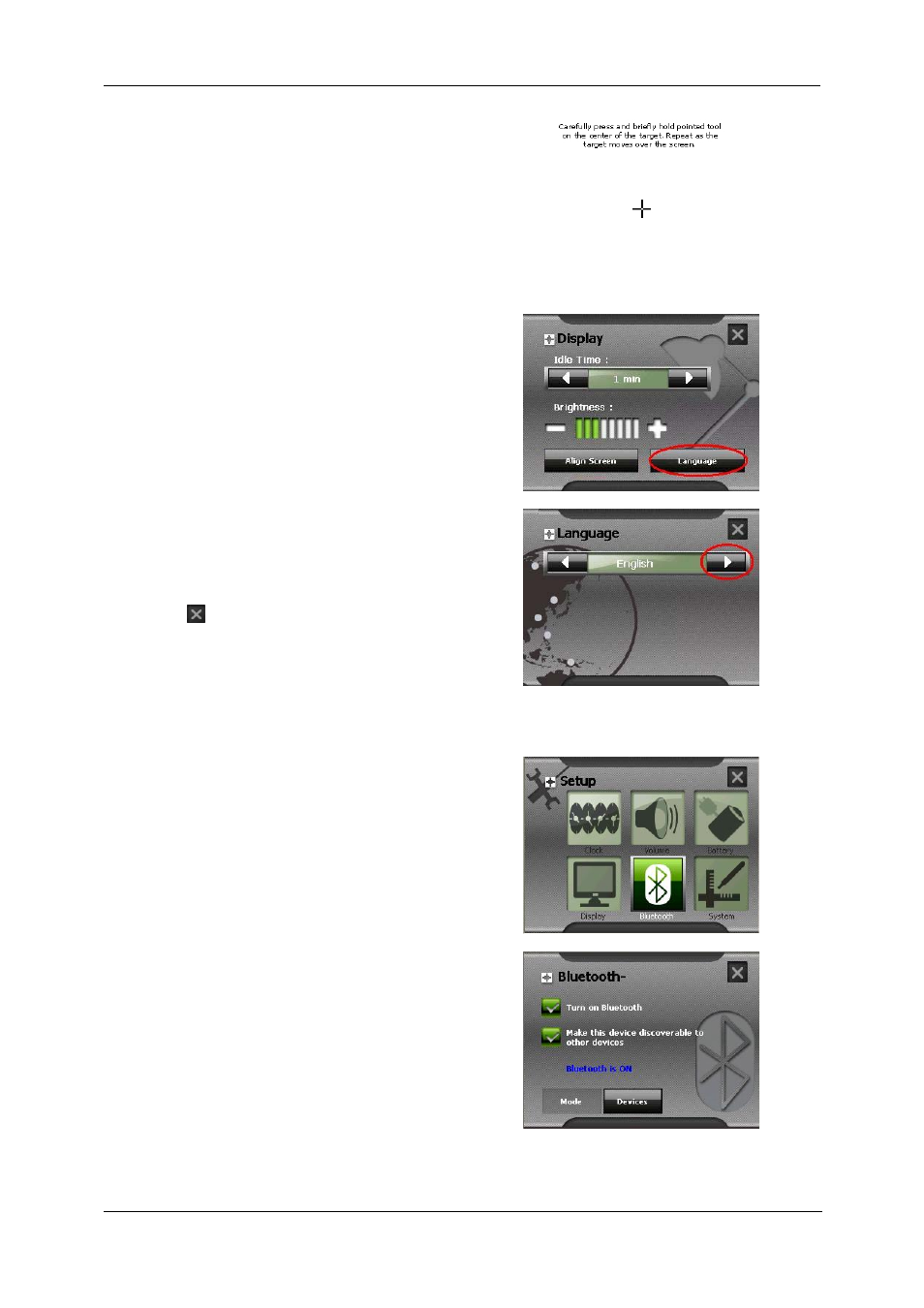 Bluetooth, Luetooth | Nextar SNAP3 User Manual | Page 30 / 41