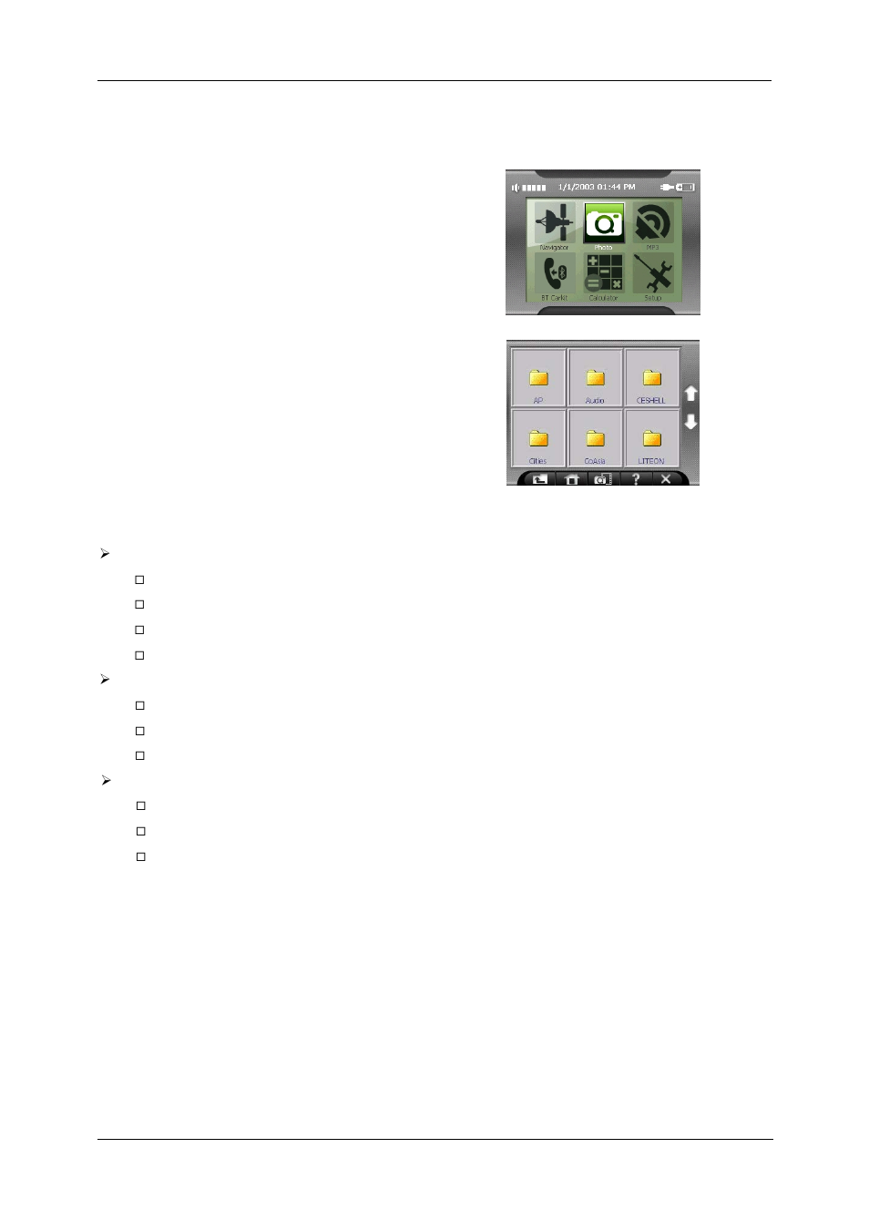 Photo, Hoto | Nextar SNAP3 User Manual | Page 34 / 41