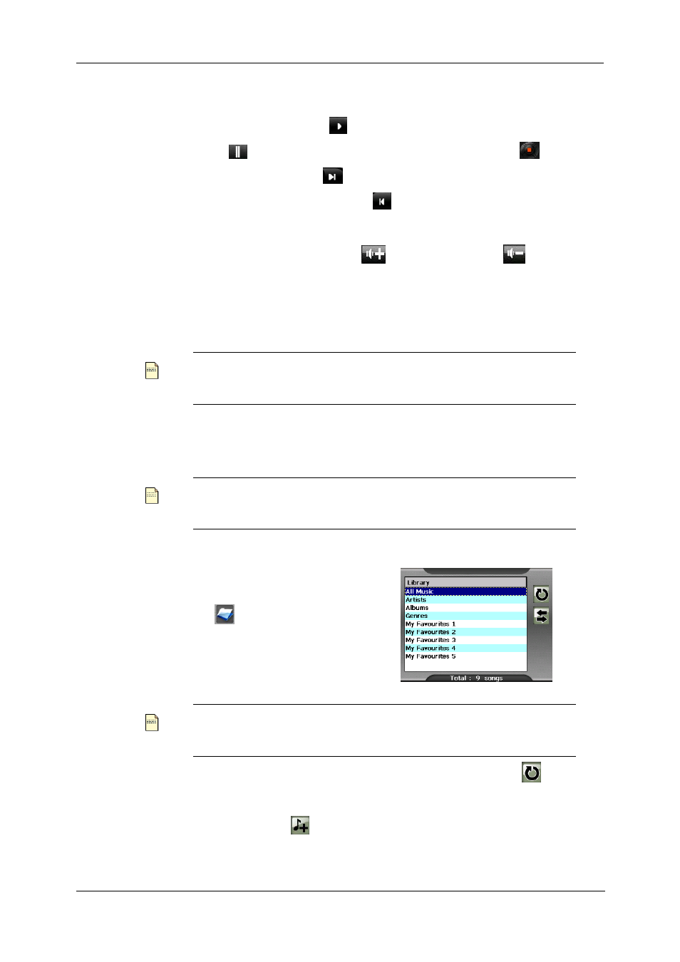 Operation on mp3 player | Nextar SNAP3 User Manual | Page 38 / 41