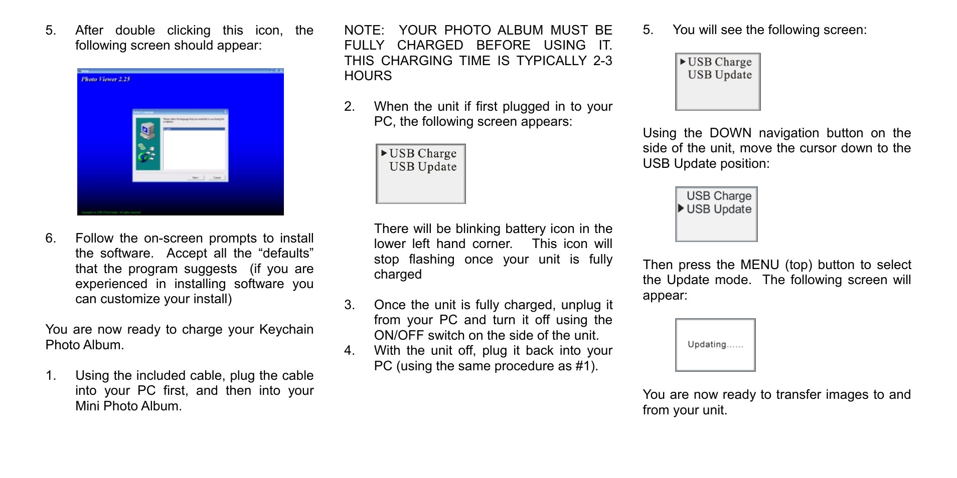 Nextar N1-101 User Manual | Page 2 / 5