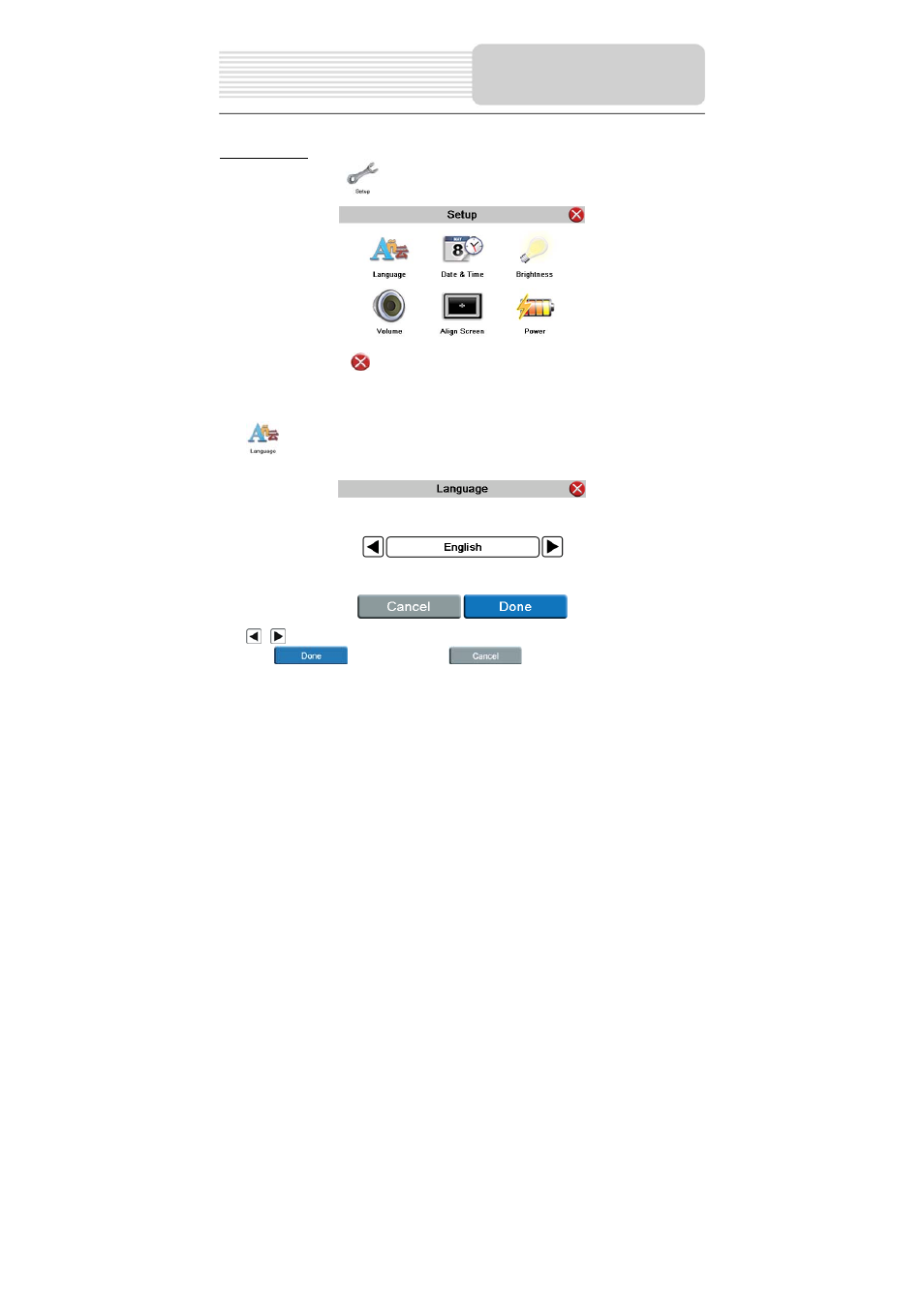 General setup | Nextar Q4-03 User Manual | Page 13 / 26