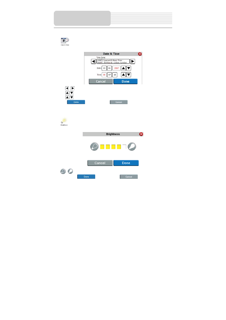 General setup | Nextar Q4-03 User Manual | Page 14 / 26