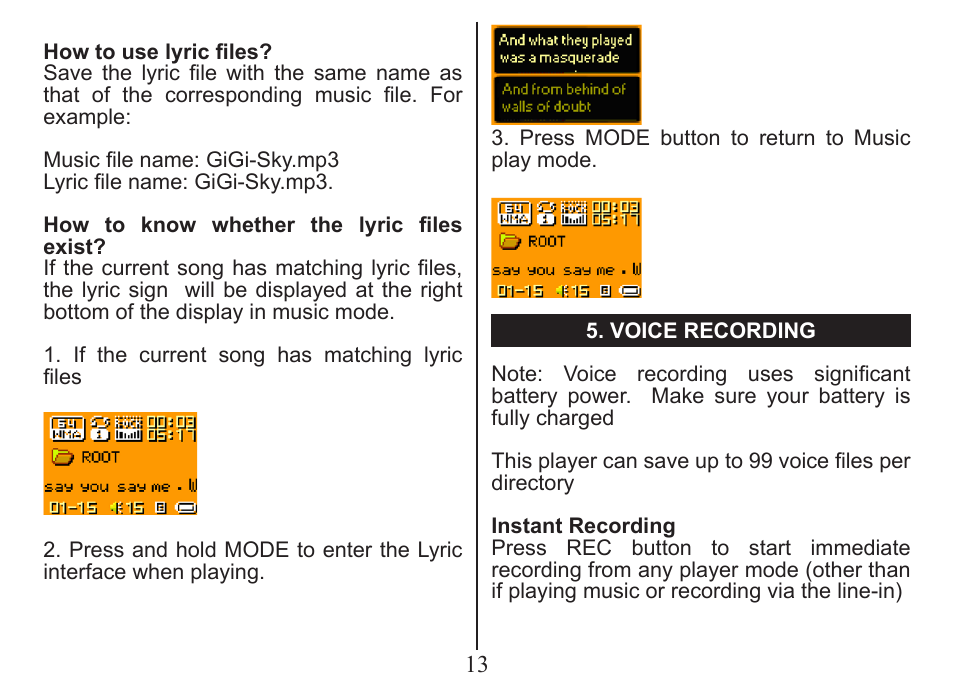 Nextar MA206 User Manual | Page 15 / 44