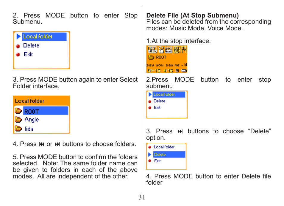 Nextar MA206 User Manual | Page 33 / 44