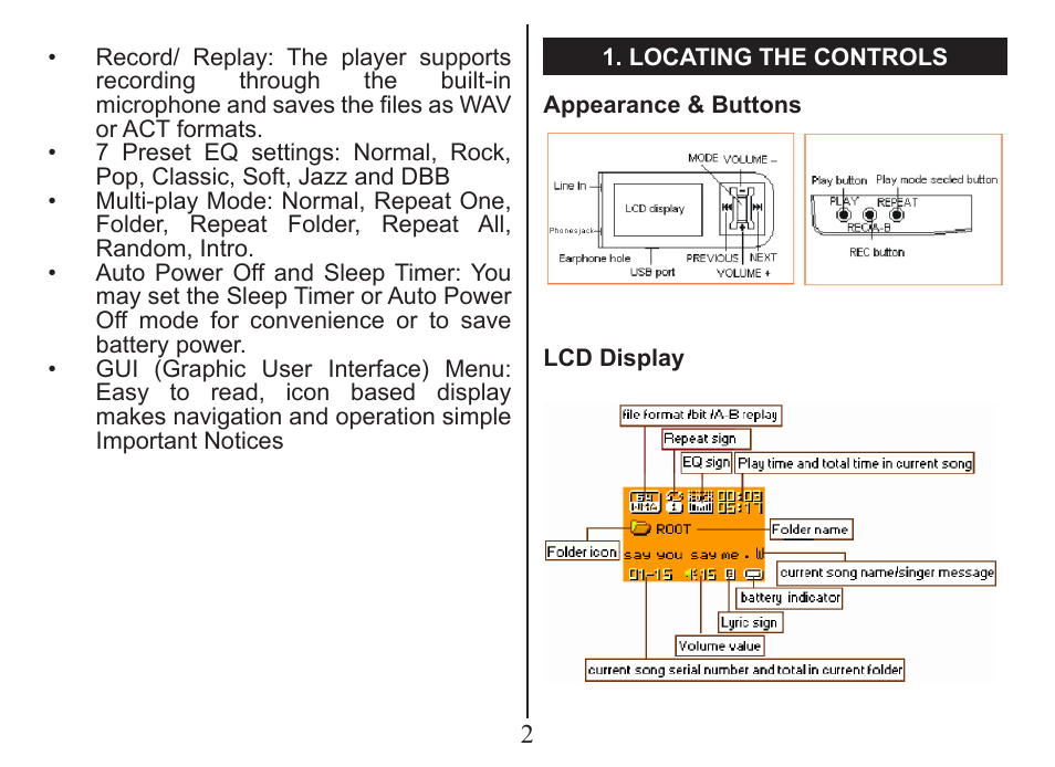 Nextar MA206 User Manual | Page 4 / 44