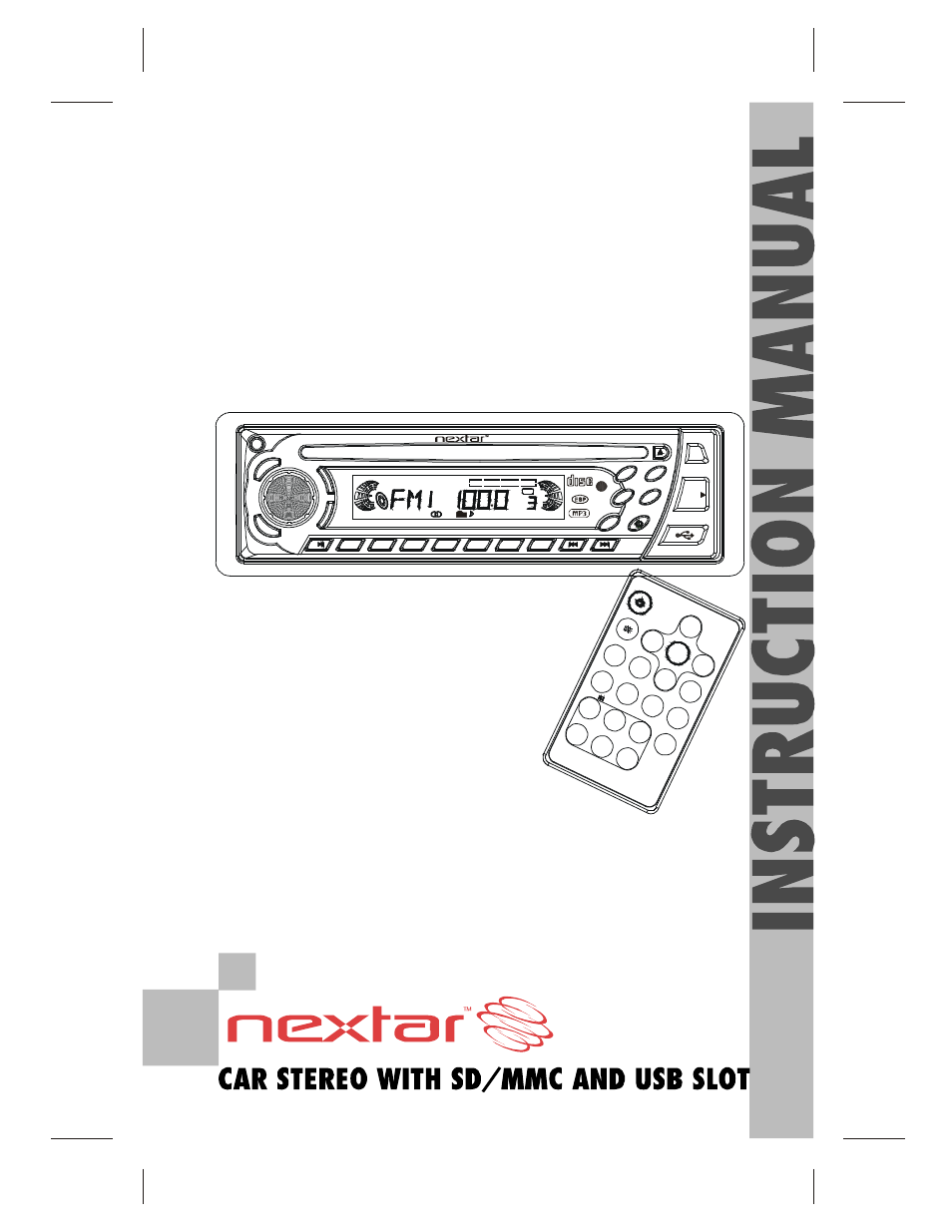 Nextar NCU101 User Manual | 13 pages