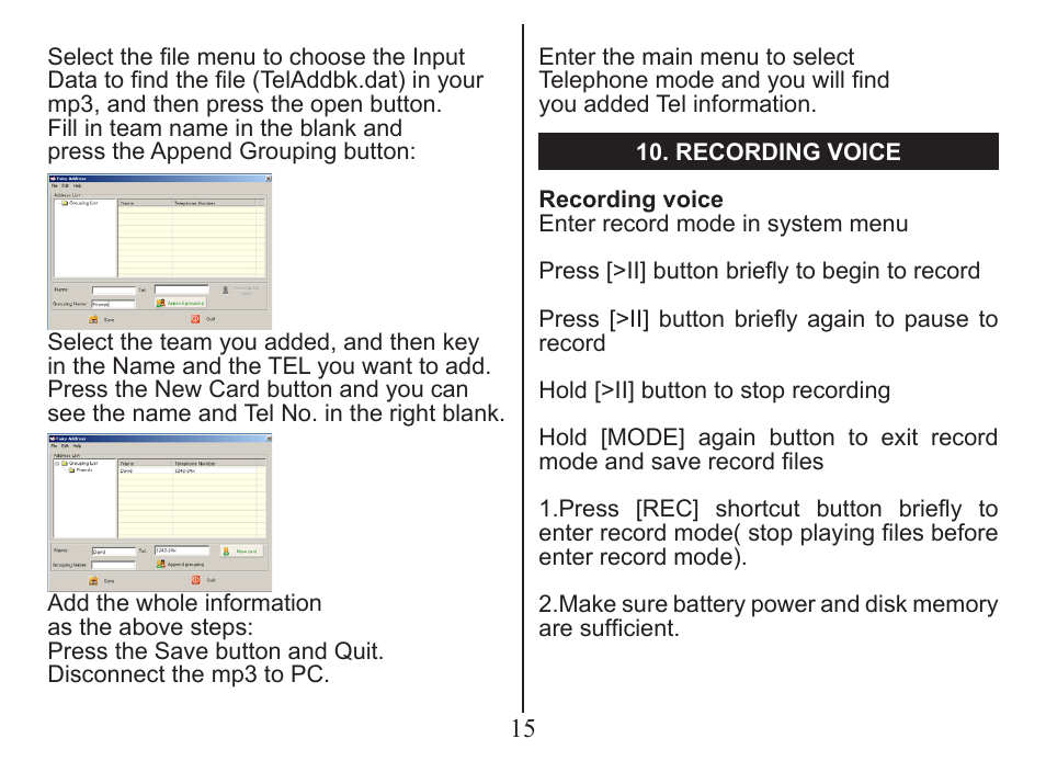 Nextar MA201 User Manual | Page 17 / 26