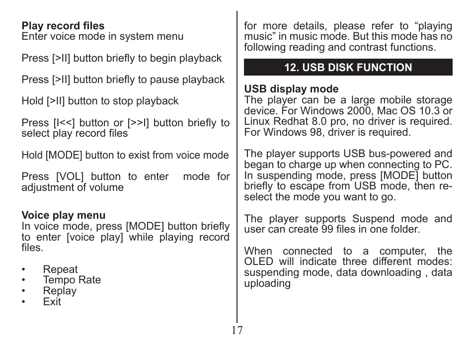 Nextar MA201 User Manual | Page 19 / 26