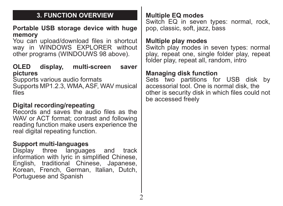 Nextar MA201 User Manual | Page 4 / 26