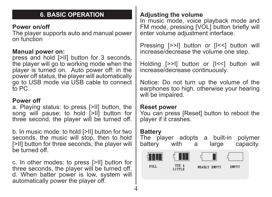 Nextar MA201 User Manual | Page 6 / 26
