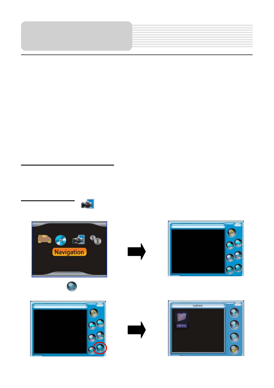 Photo viewer, Loading jpeg format files, Playing picture | Nextar X3-05 User Manual | Page 17 / 21