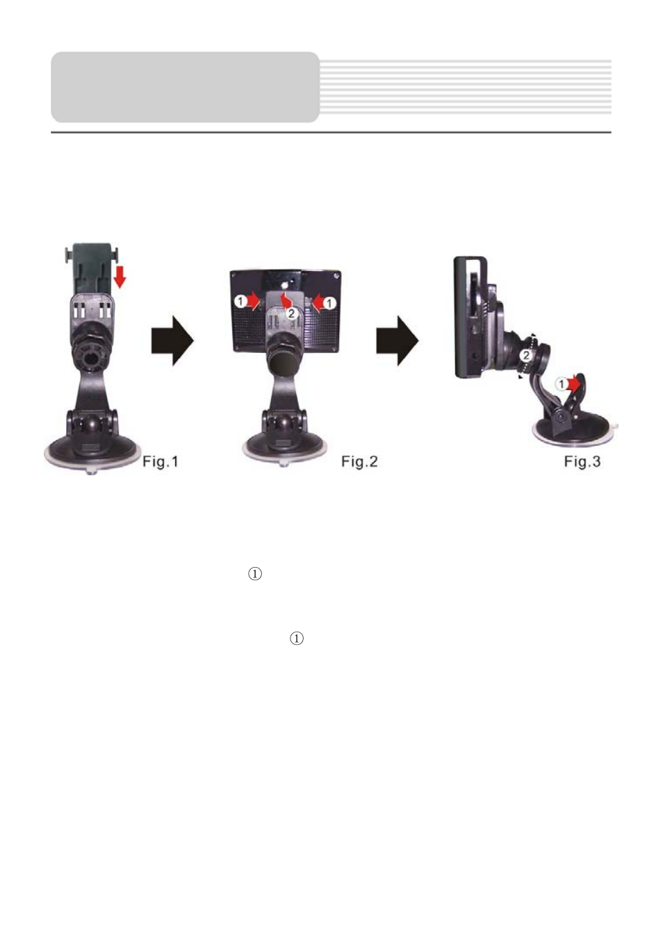 Use of the mount accessories | Nextar X3-05 User Manual | Page 19 / 21