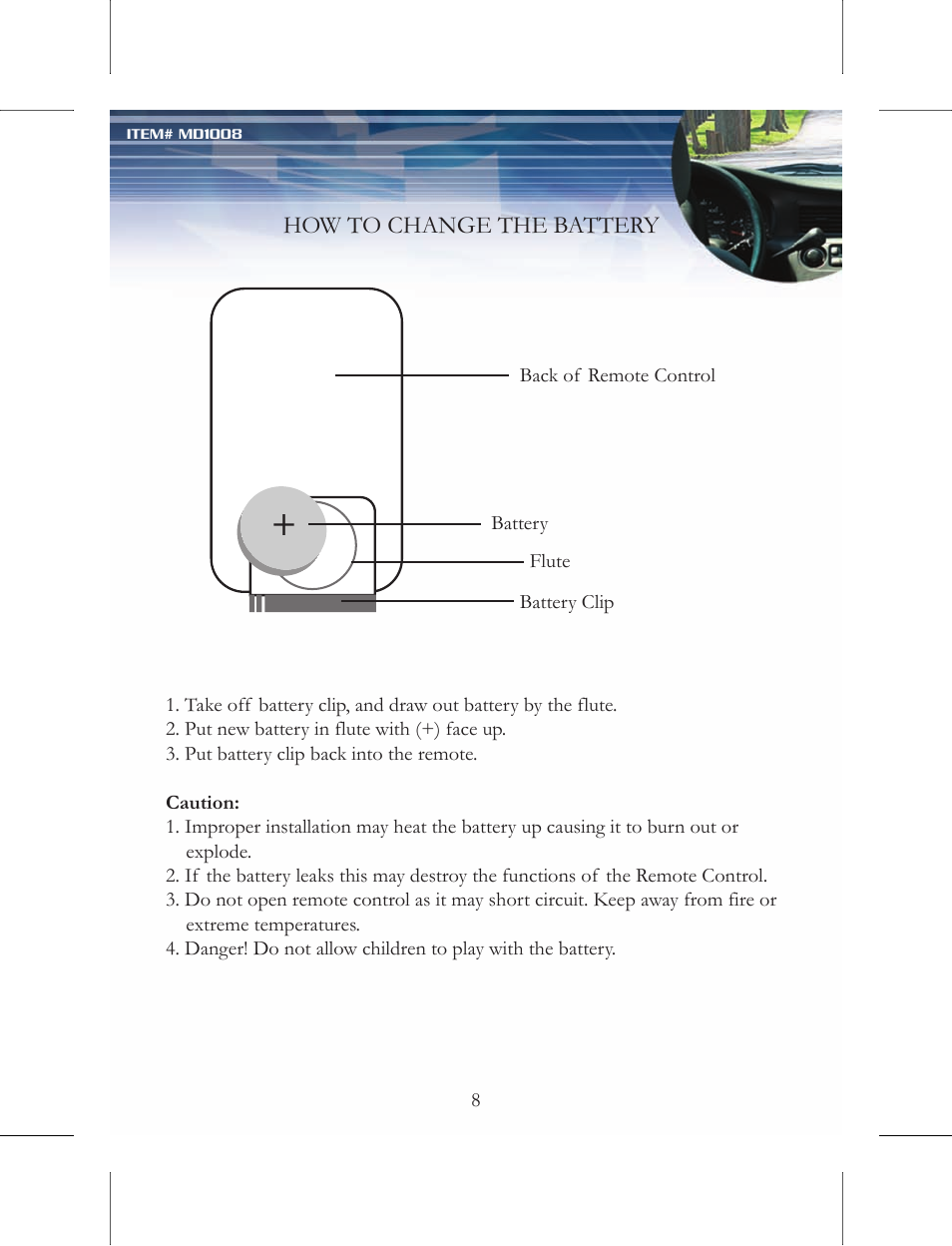 Nextar MD1008 User Manual | Page 9 / 11