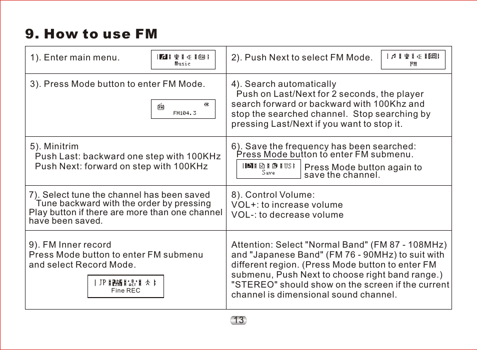 页 17, How to use fm | Nextar MA97T User Manual | Page 17 / 33