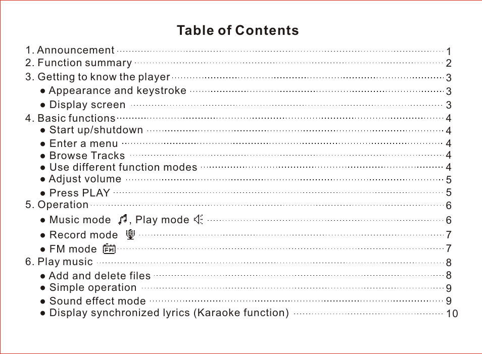 Nextar MA97T User Manual | Page 3 / 33