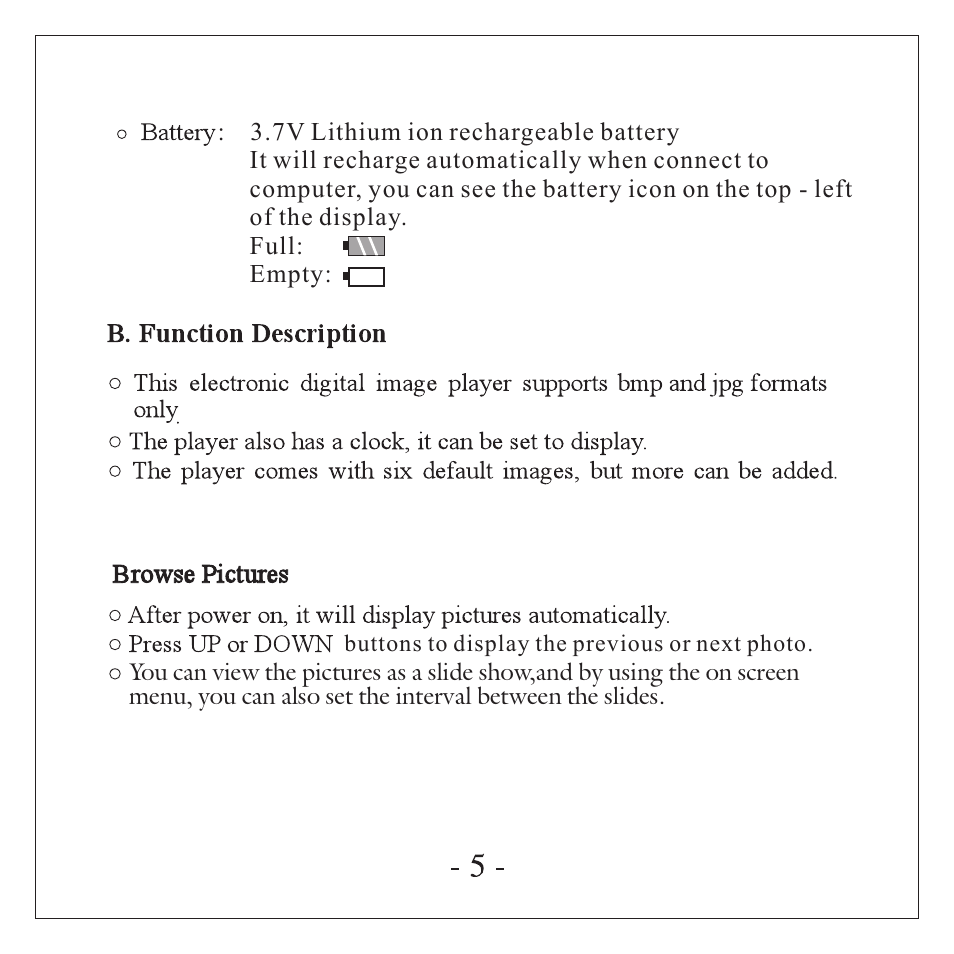 Nextar N1-510 User Manual | Page 6 / 20