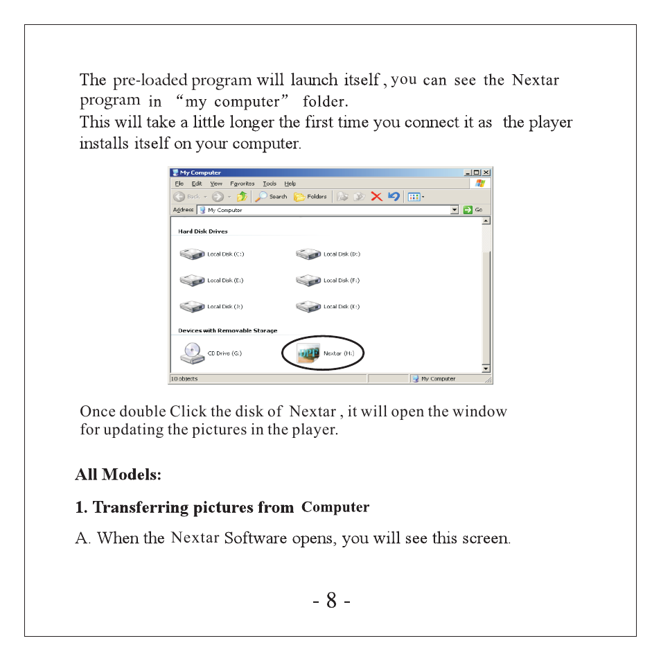 Nextar N1-510 User Manual | Page 9 / 20
