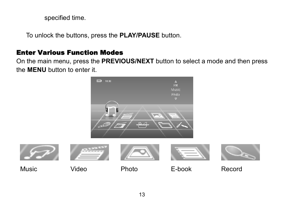 Nextar MA809 User Manual | Page 13 / 56