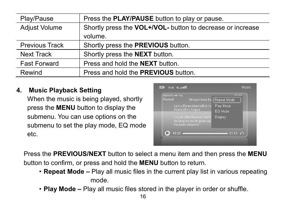 Nextar MA809 User Manual | Page 16 / 56