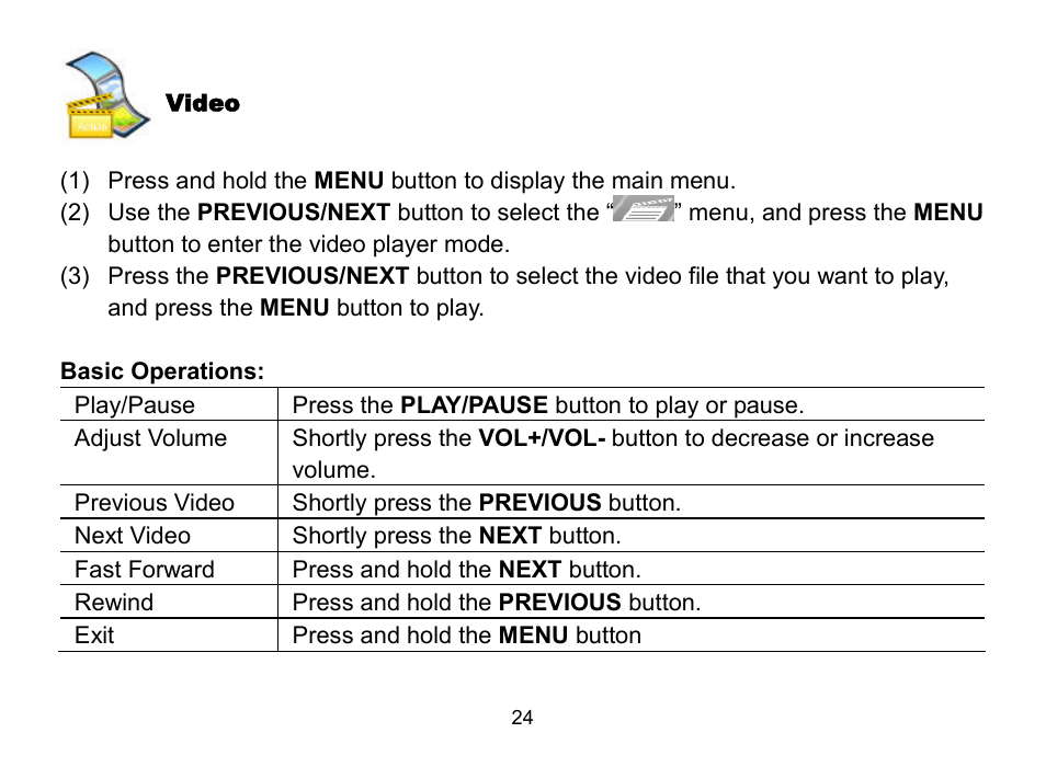 Nextar MA809 User Manual | Page 24 / 56