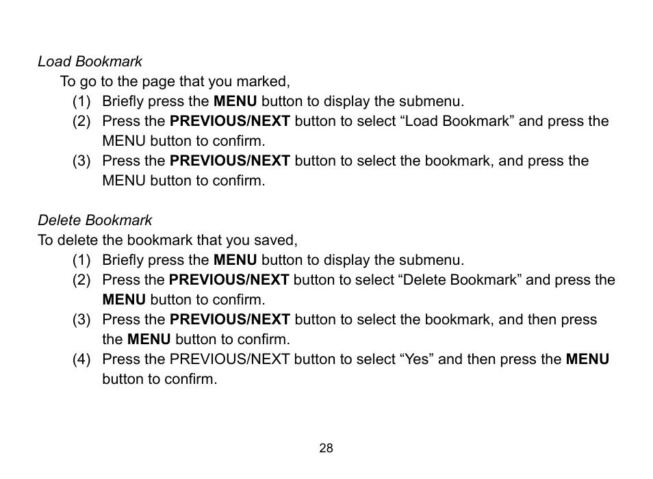 Nextar MA809 User Manual | Page 28 / 56