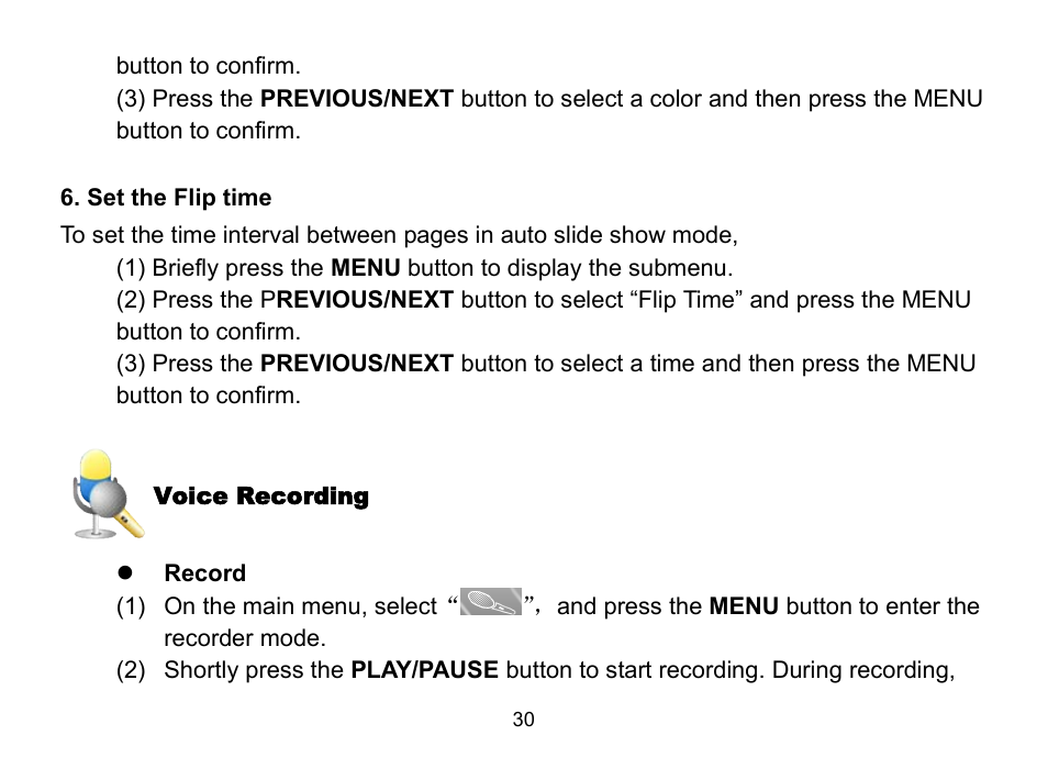 Nextar MA809 User Manual | Page 30 / 56