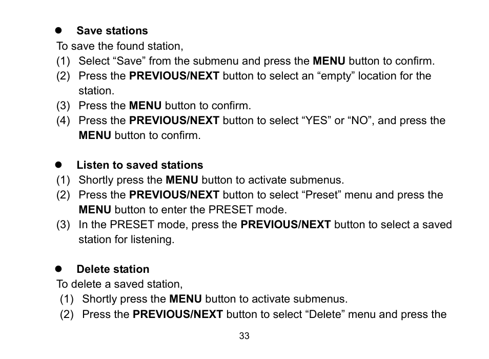 Nextar MA809 User Manual | Page 33 / 56