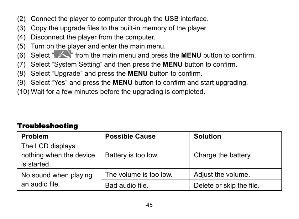 Nextar MA809 User Manual | Page 45 / 56