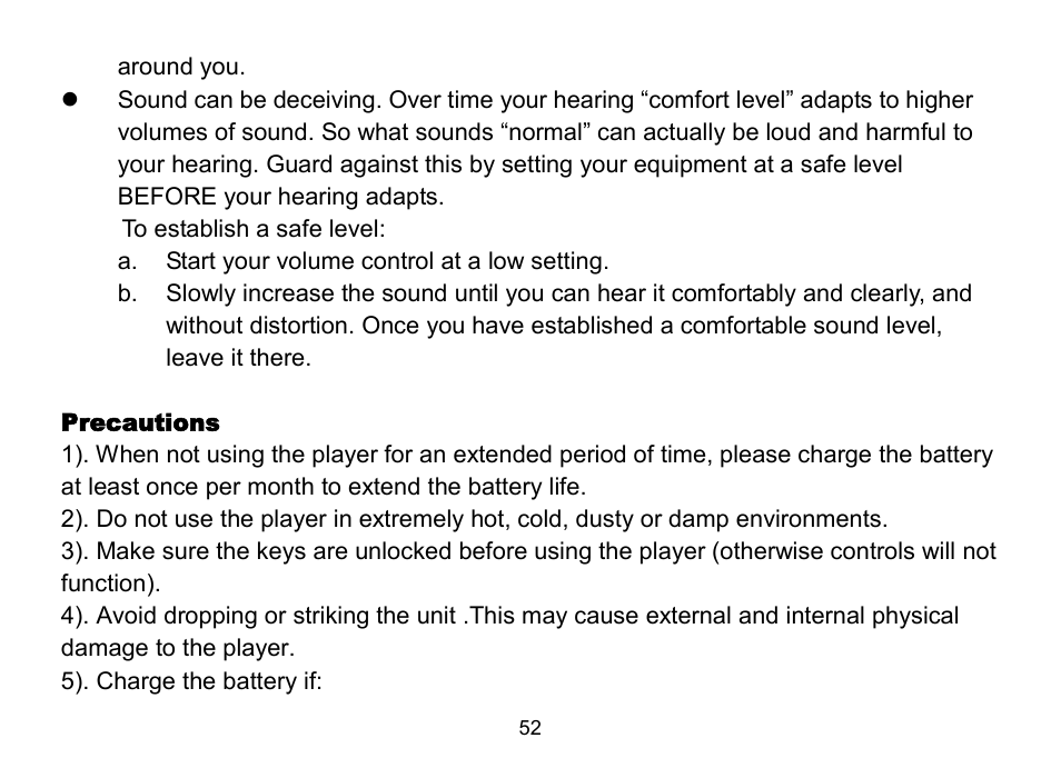 Nextar MA809 User Manual | Page 52 / 56