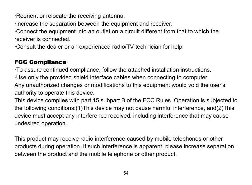 Nextar MA809 User Manual | Page 54 / 56