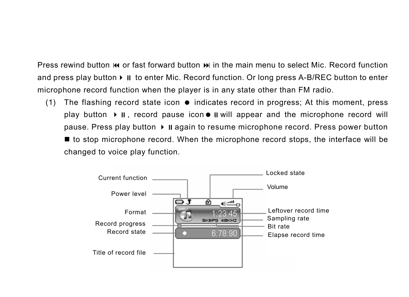 Record | Nextar MA715 User Manual | Page 29 / 46