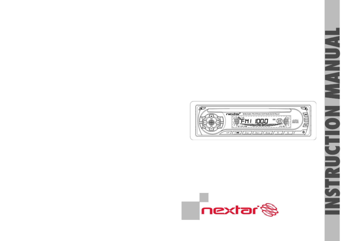 Nextar NCD60C User Manual | 10 pages