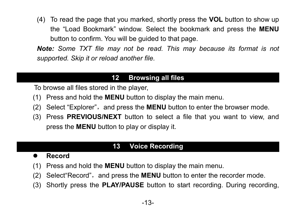 Nextar MA852s User Manual | Page 14 / 33