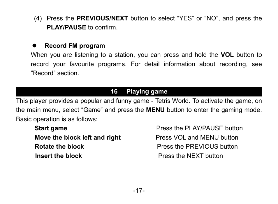 Nextar MA852s User Manual | Page 18 / 33