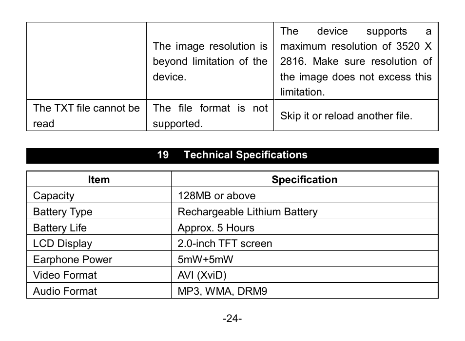 Nextar MA852s User Manual | Page 25 / 33
