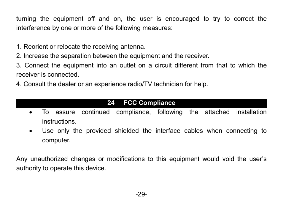 Nextar MA852s User Manual | Page 30 / 33